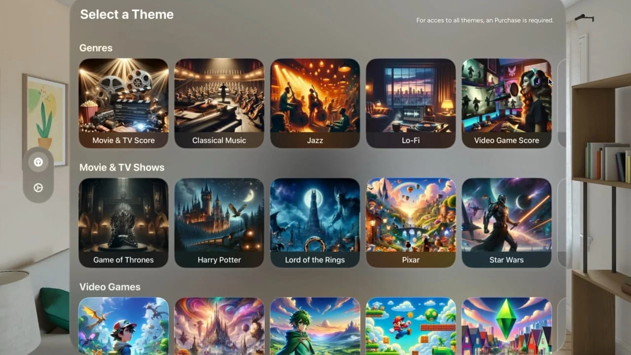 A short Demo video of FocusBeats on Vision Pro.