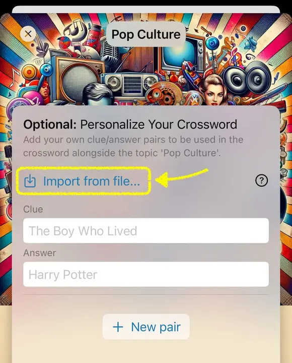 Importing CSV files is a Premium feature.