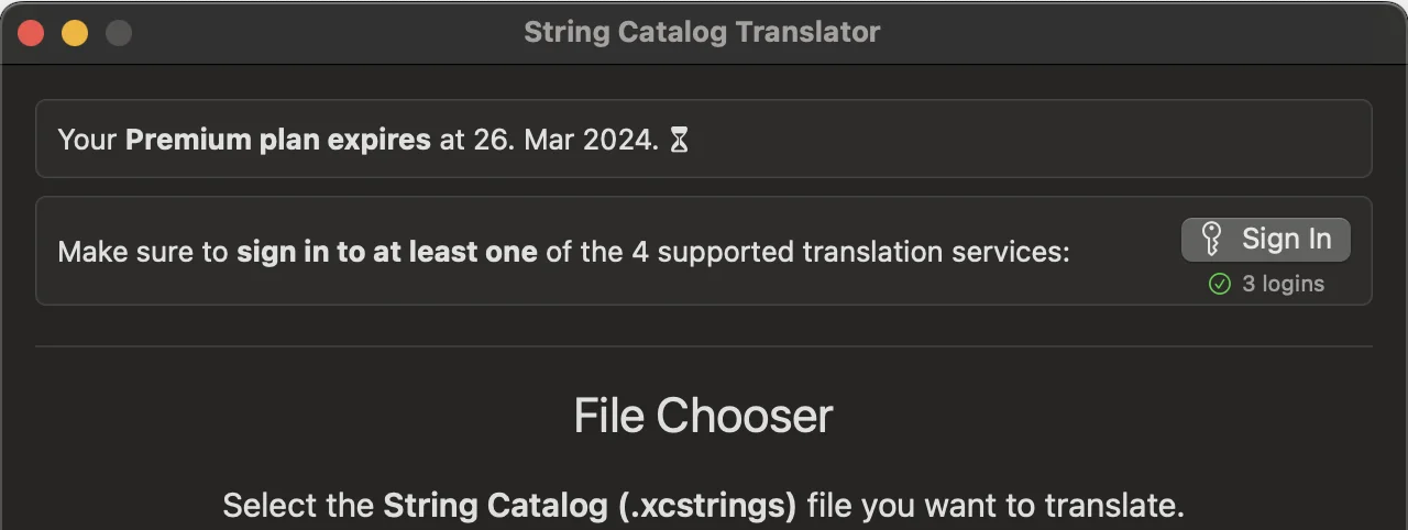 Premium plan expires