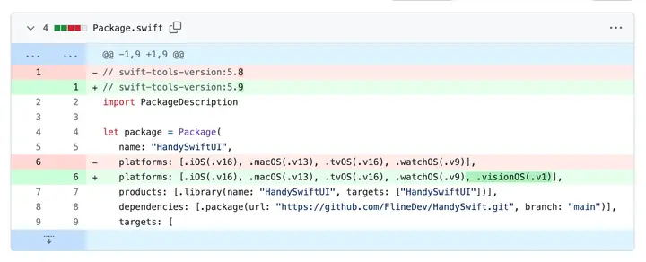 Step 2: Adjusting the Package.swift file is the most important step.