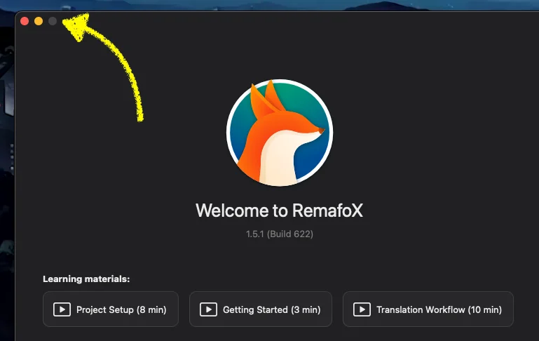 Disabling full screen