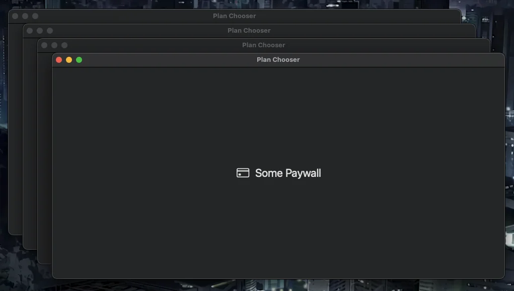 Prevent duplicate windows